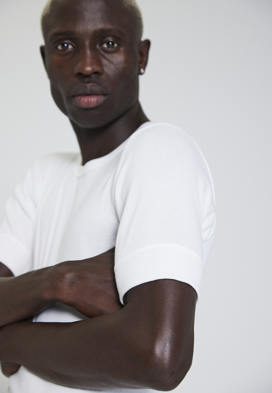 T-shirt "original" | 100 % økologisk bomuld | Hvid -JBS x Mads Nørgaard