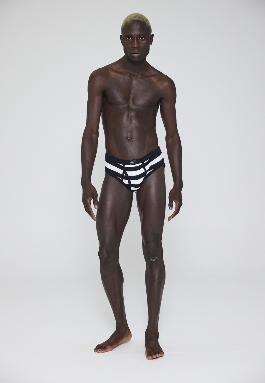 Briefs m. gylp "original" | 100 % økologisk bomuld | Stribet -JBS x Mads Nørgaard