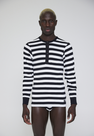 Grandad "original" | 100 % økologisk bomuld | Stribet -JBS x Mads Nørgaard