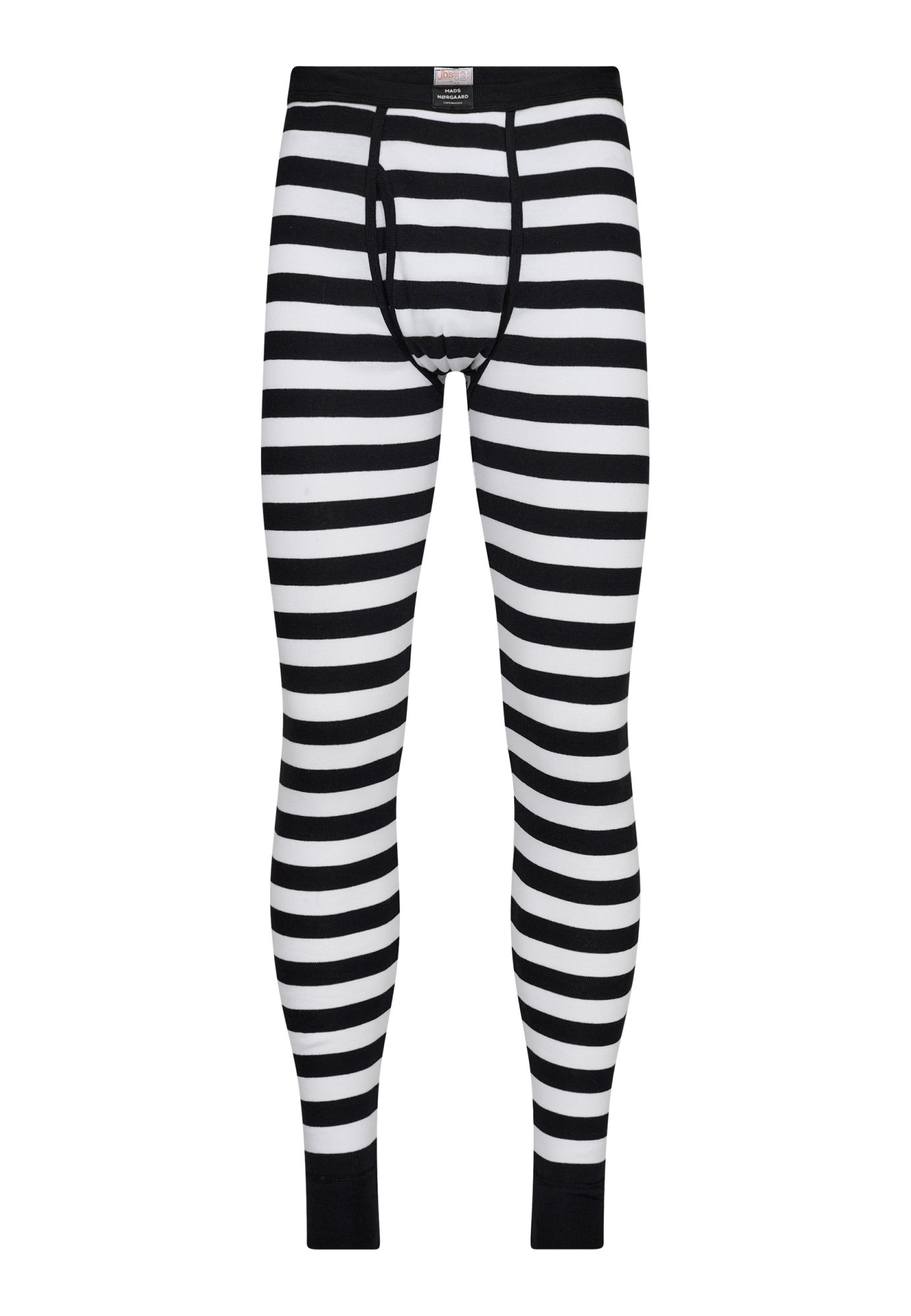 Long johns, 100 % økologisk bomuld, Stribet