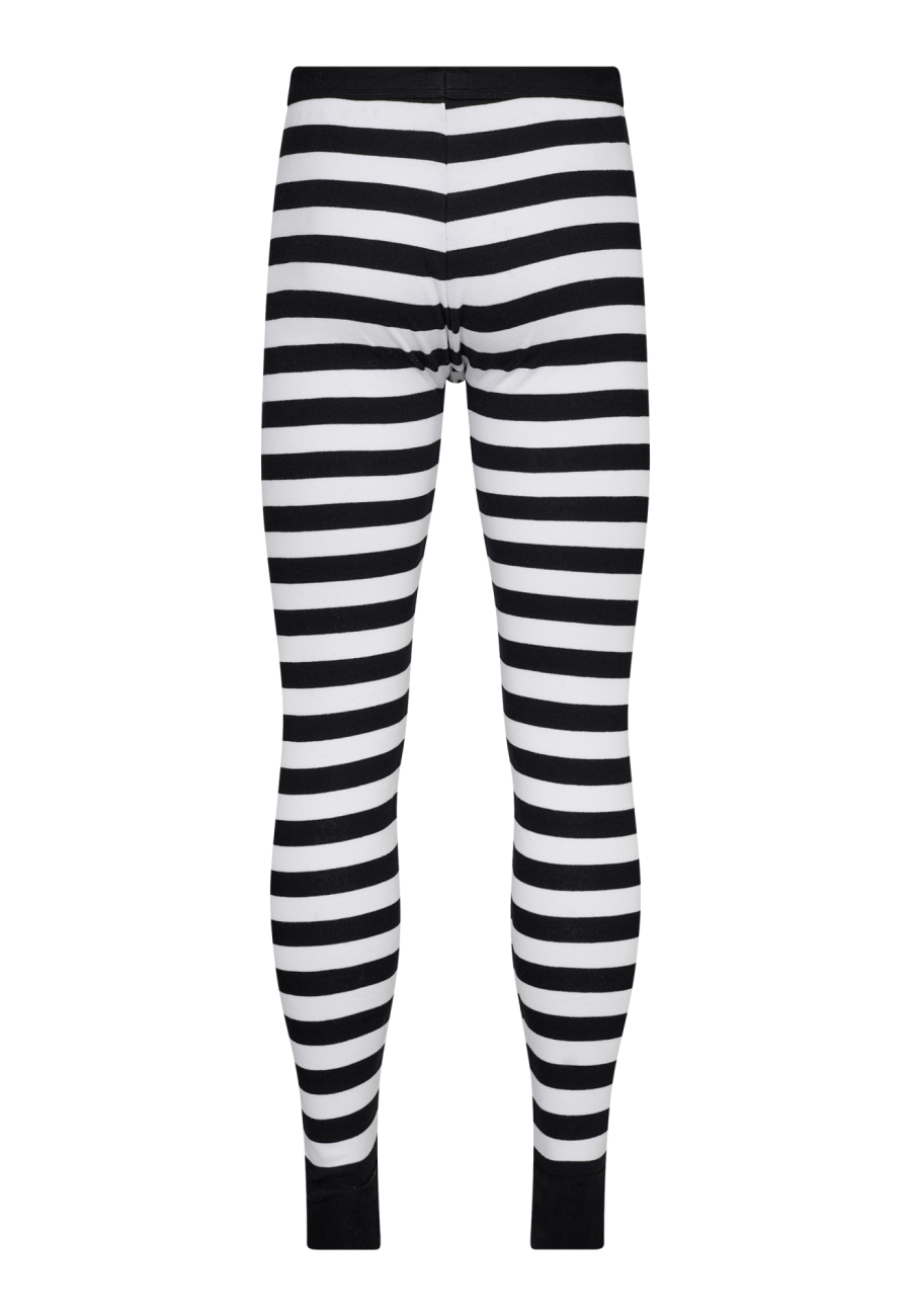Long johns, 100 % økologisk bomuld, Stribet