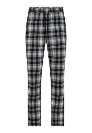 Pyjamasbukser, 100 % flannel bomuld, Ternet Pyjamasbukser, 100 % flannel bomuld, Ternet