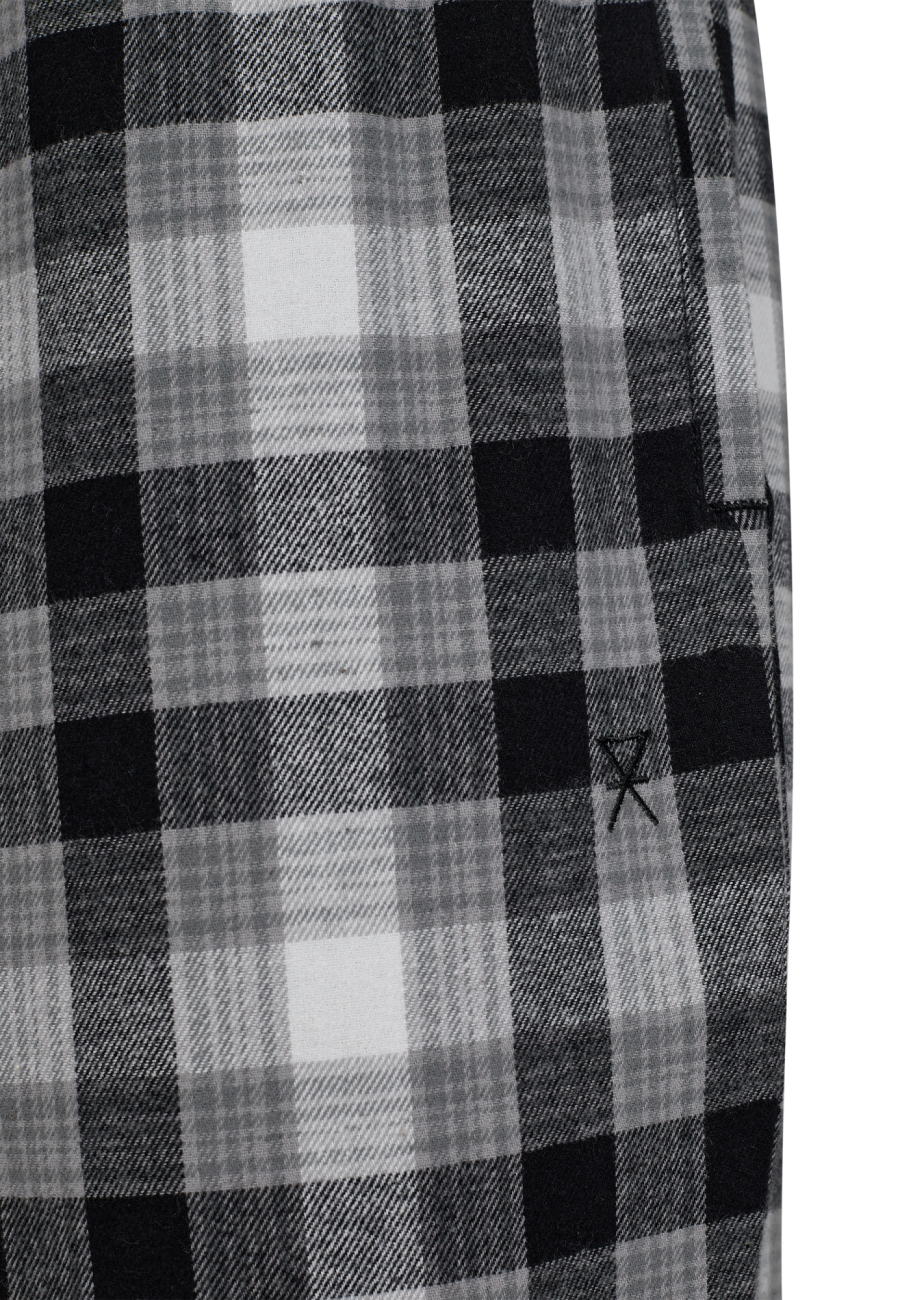 Pyjamasbukser, 100 % flannel bomuld, Ternet
