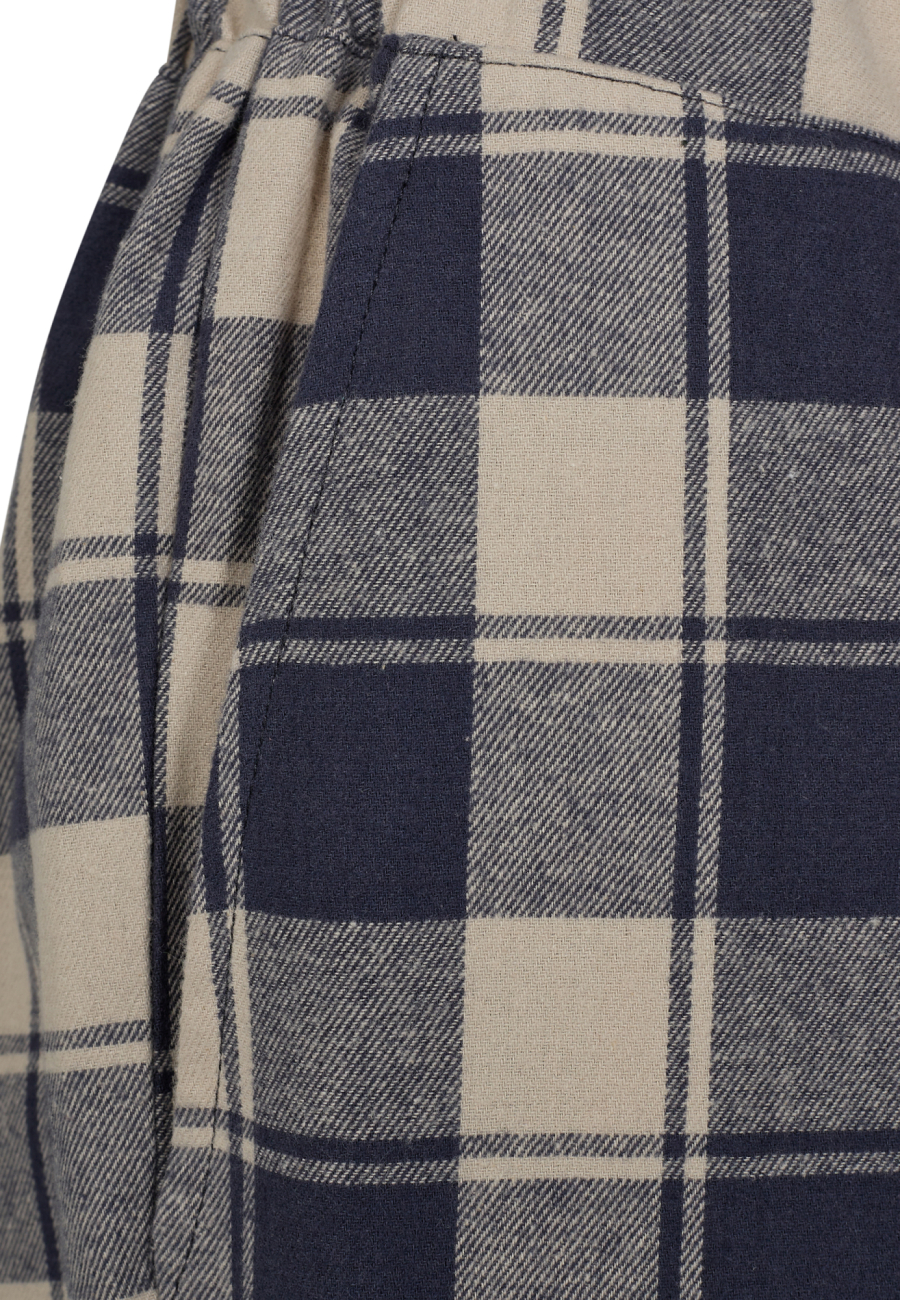 Natbukser "flannel" | 100% økologisk bomuld | Gråternet -JBS of Denmark Women