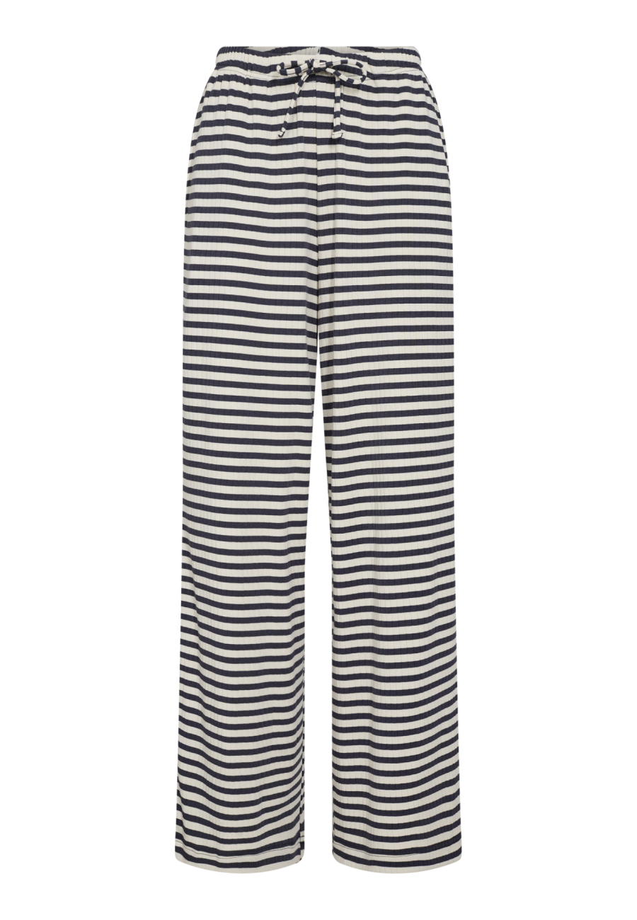 Bukser "rib" | Bambusviskose | Blåstribet -JBS of Denmark Women