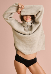 Hipster trusse "Absorbent" 30 ml | Bambusviskose | Sort -JBS of Denmark Women