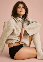 Hipster trusse "Absorbent" 30 ml | Bambusviskose | Sort -JBS of Denmark Women