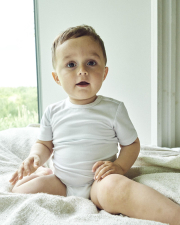 Kortærmet body | Bambusviskose | Hvid -JBS of Denmark Kids