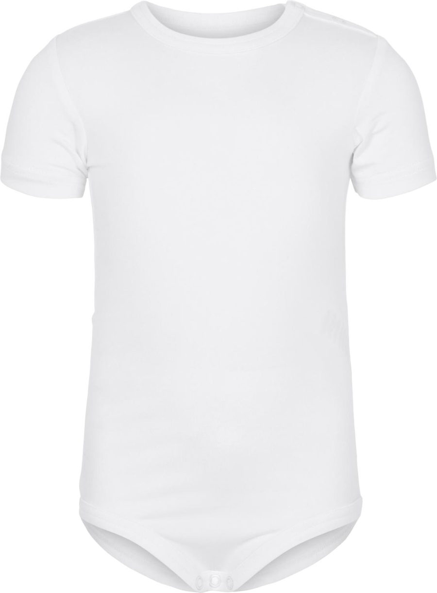 Kortærmet body | Bambusviskose | Hvid -JBS of Denmark Kids