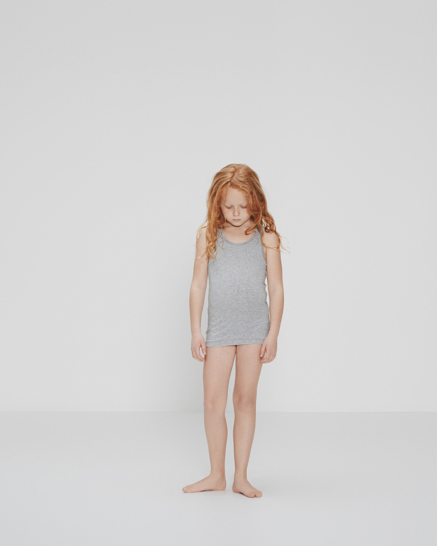 Undertrøje| 2-pak | Bambusviskose | Grå -JBS of Denmark Kids