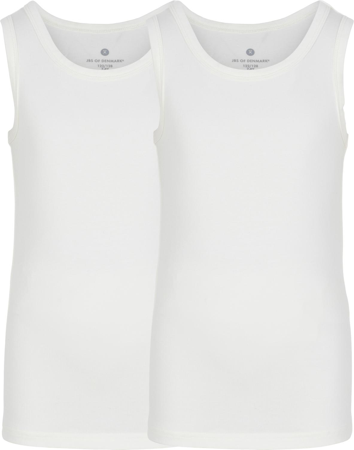 Singlet, 2-pak, Bambusviskose, Hvid