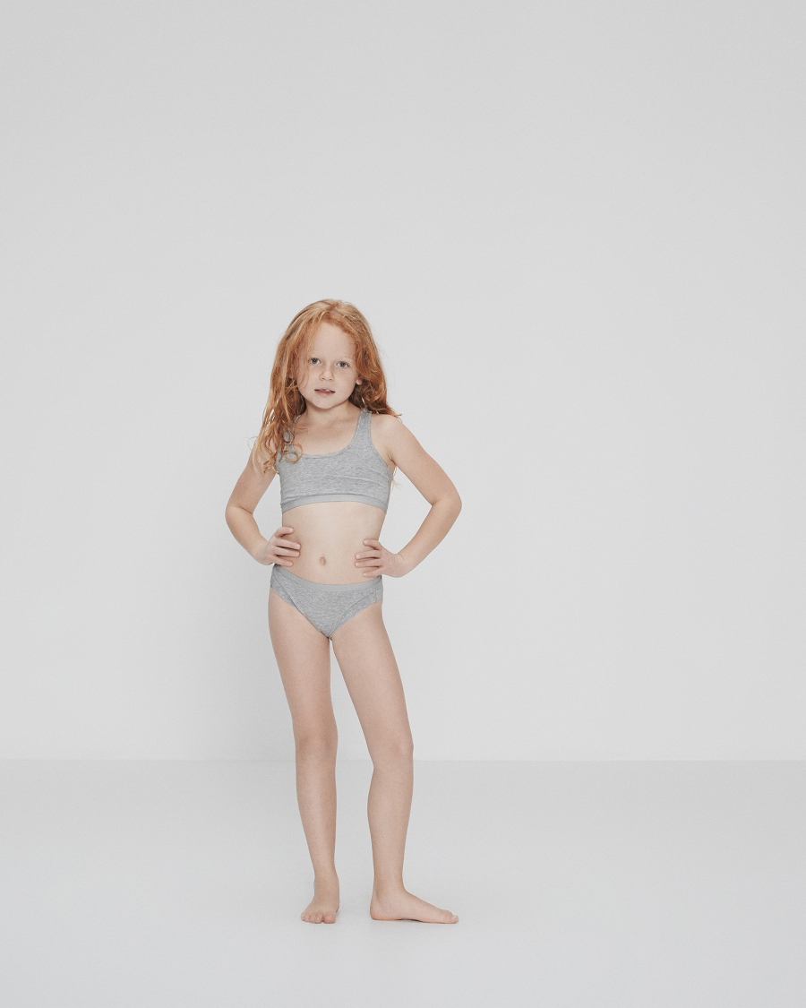 Tai trusser | 3-pak | Bambusviskose | Grå -JBS of Denmark Kids