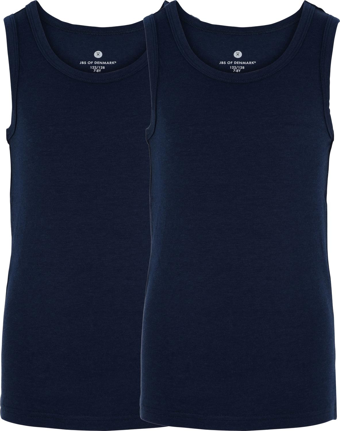 Singlet, 2-pak, Bambusviskose, Navy