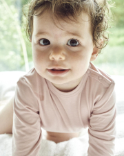 Langærmet body | Bambusviskose | Rose -JBS of Denmark Kids