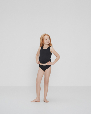 Tai trusser | 3-pak | Bambusviskose | Sort -JBS of Denmark Kids