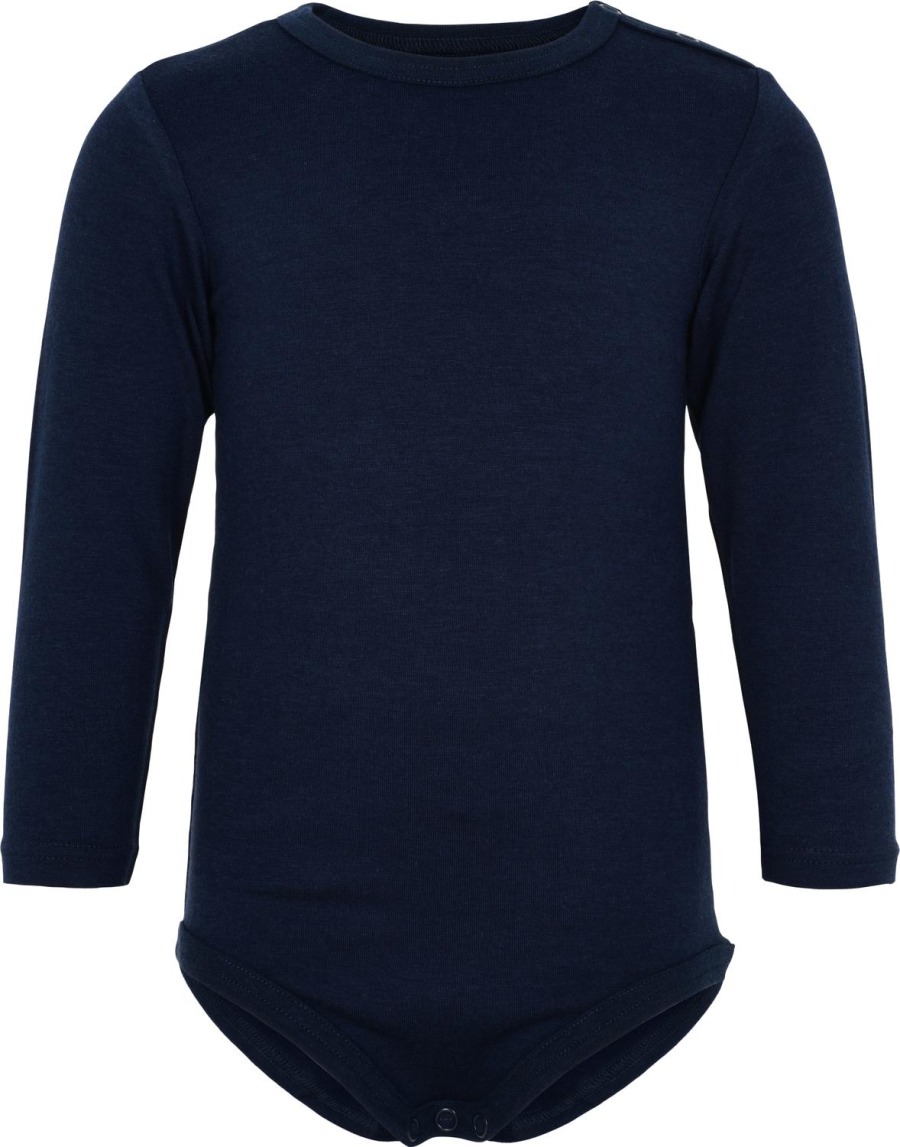 Langærmet body | Bambusviskose | Navy -JBS of Denmark Kids