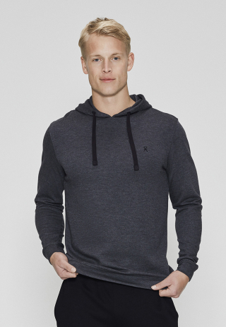 Hoodie | Bambusviskose | Mørk grå -JBS of Denmark Men