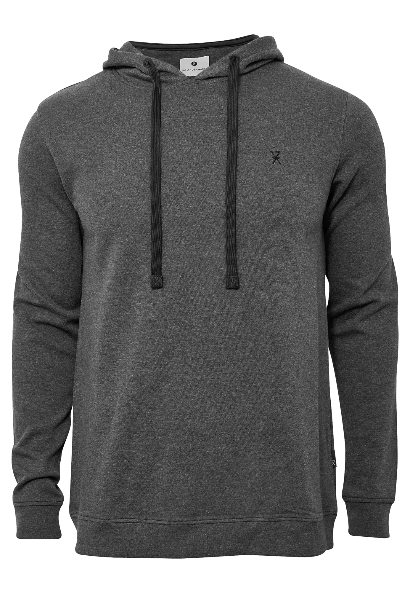 Hoodie, Bambusviskose, Mørk grå