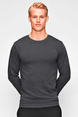 Trøje | Bambusviskose | Mørk grå -JBS of Denmark Men Trøje | Bambusviskose | Mørk grå -JBS of Denmark Men