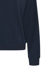 Hoodie med logo | Bambusviskose | Navy -JBS of Denmark Women