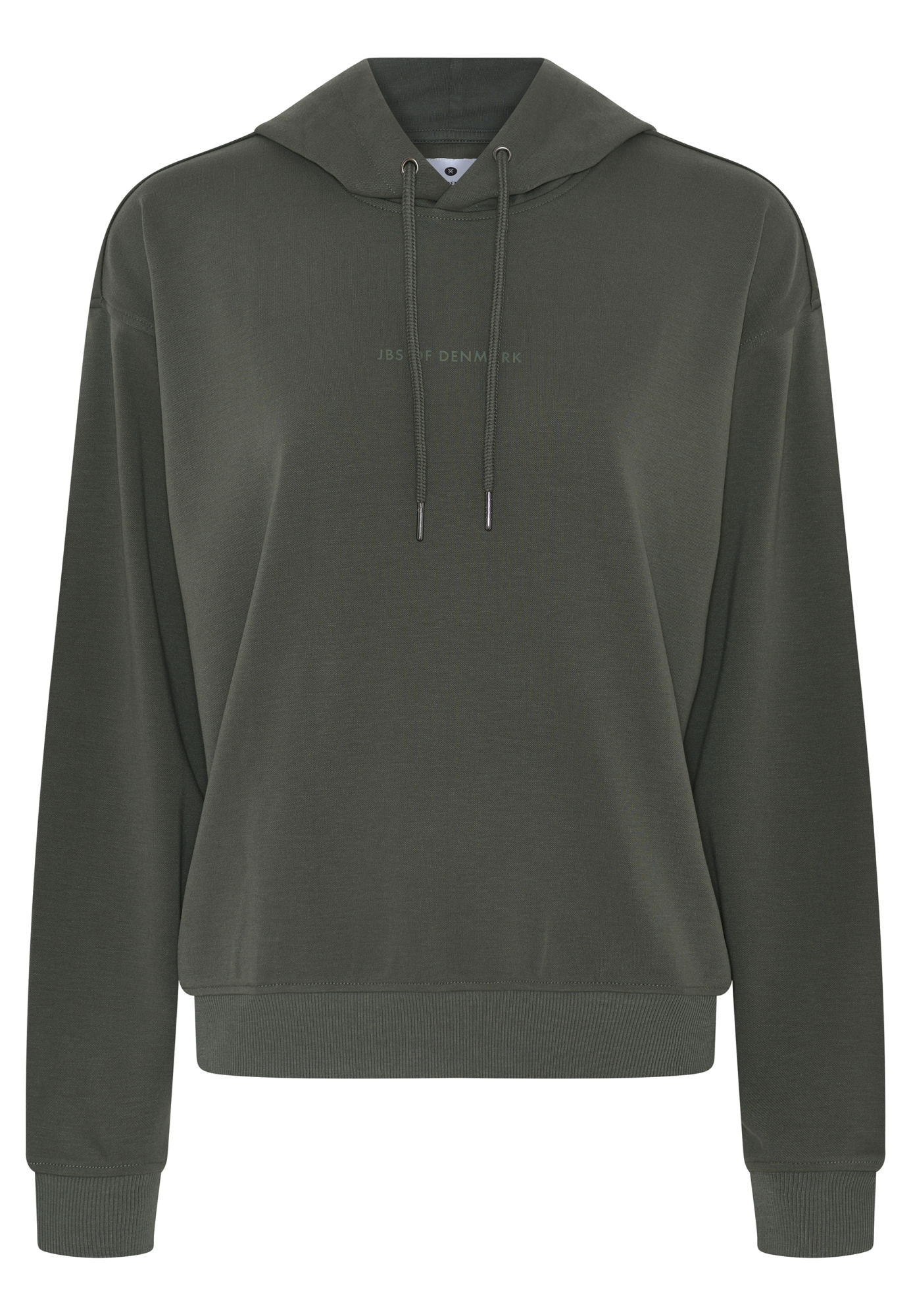 Hoodie, Bambusviskose, Grøn