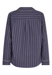 Pyjamasskjorte | 100% økologisk bomuld | Blå -JBS of Denmark Women