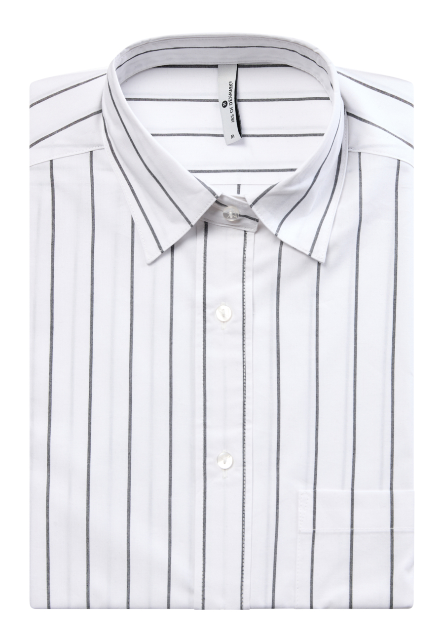 Pyjamasskjorte | Økologisk bomuld | Hvid -JBS of Denmark Unisex