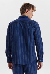 Pyjamasskjorte | Økologisk bomuld | Navy -JBS of Denmark Unisex