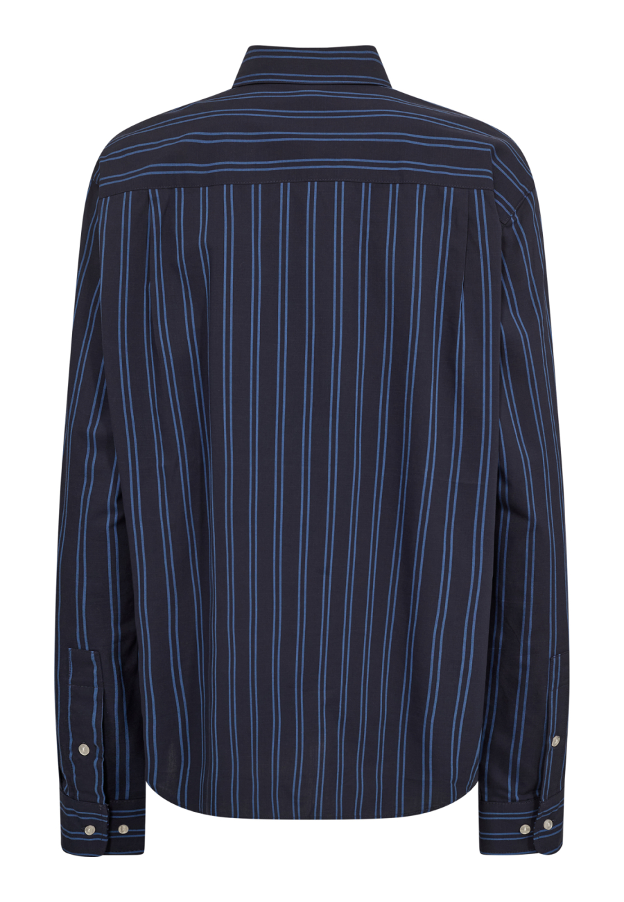 Pyjamasskjorte | Økologisk bomuld | Navy -JBS of Denmark Unisex