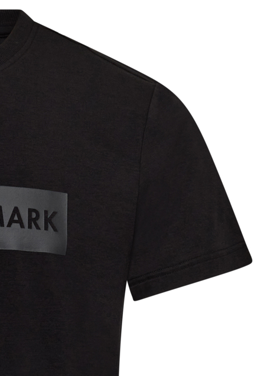 T-shirt  med logo | Bambusviskose | Sort -JBS of Denmark Men