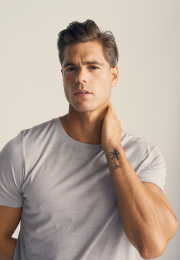 T-shirt | 100% merino uld | Grå -JBS of Denmark Men