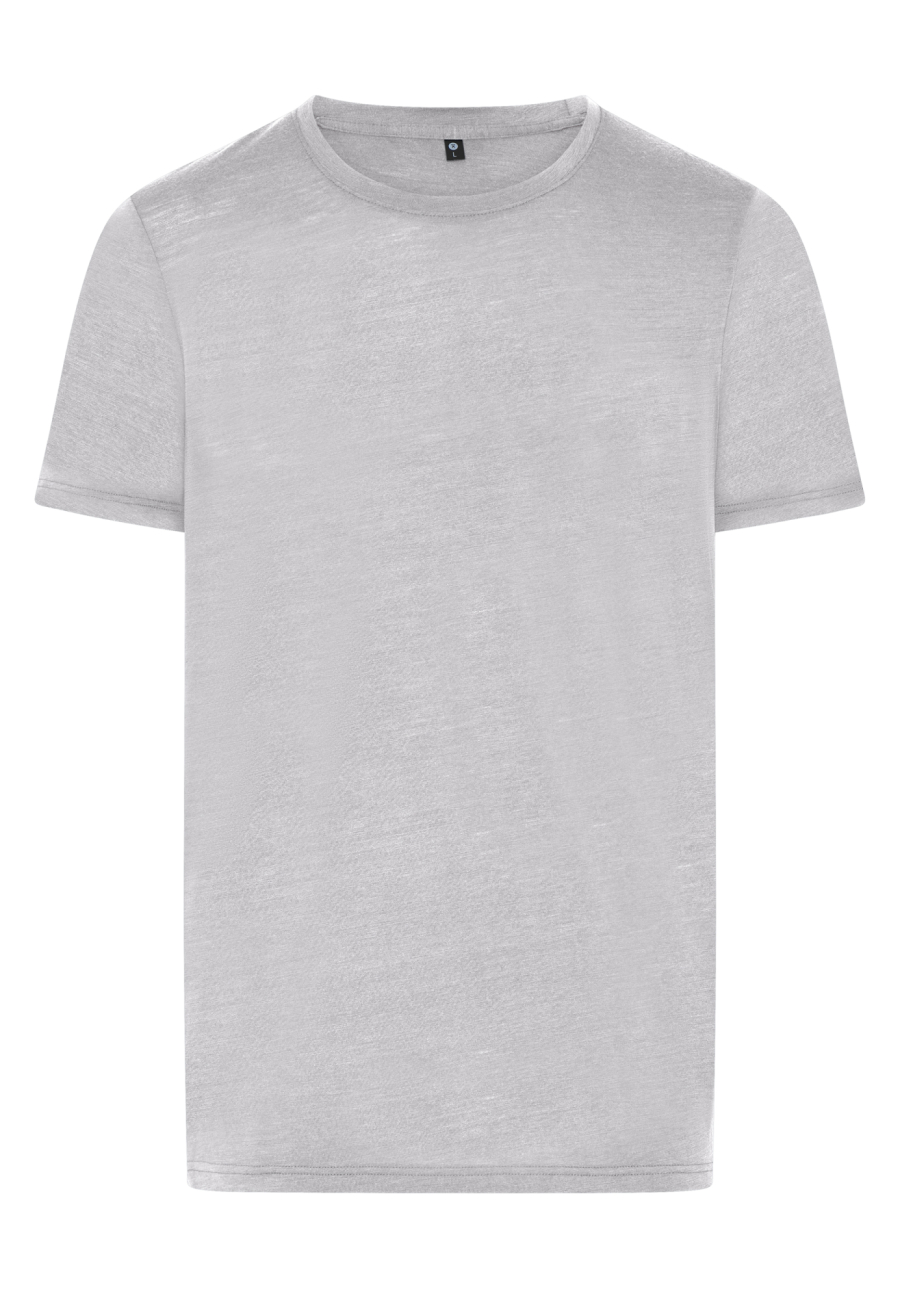 T-shirt | 100% merino uld | Grå -JBS of Denmark Men