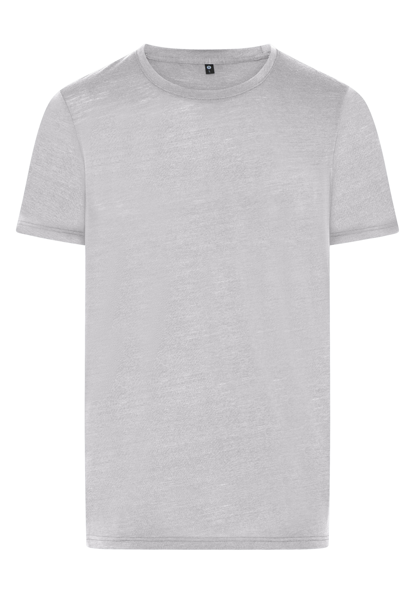 T-shirt, 100% merino uld, Grå