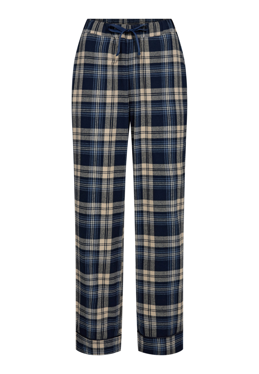 Natbukser "flannel" | 100% økologisk bomuld | Ternet -JBS of Denmark Women