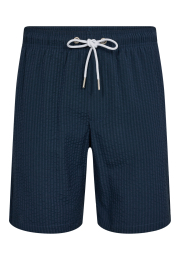 Shorts "seersucker" | Recycled Polyester | Navy -JBS of Denmark Men