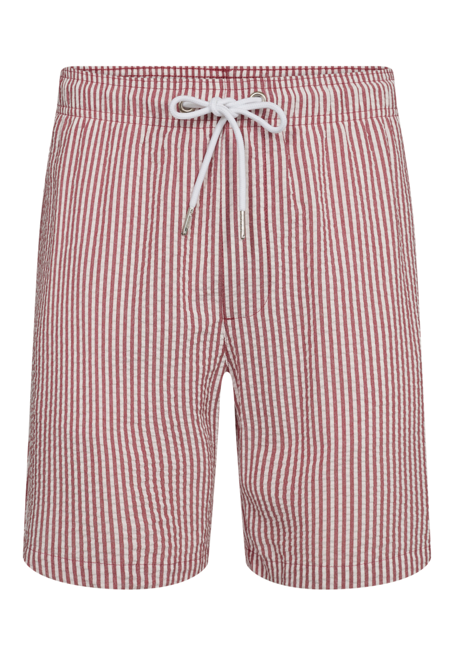 Shorts "seersucker", Recycled Polyester, Multifarvet