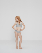 Top | 2-pak | Bambusviskose | Grå -JBS of Denmark Kids