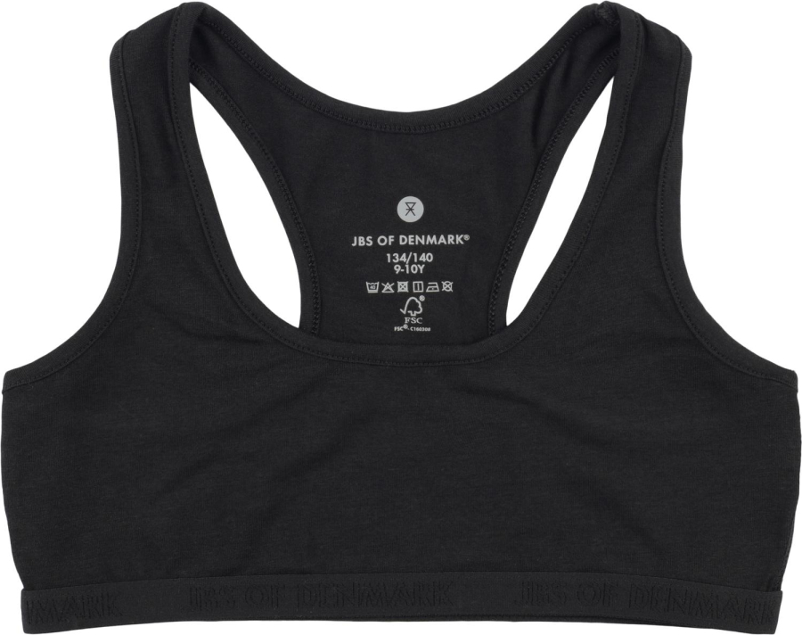 Top | 2-pak | Bambusviskose | Sort -JBS of Denmark Kids