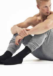 Tennis strømper 2-pak | Bambusviskose | Sort -JBS of Denmark Men