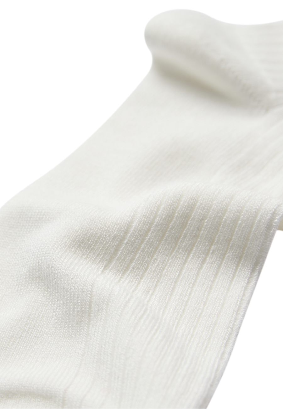 Footies "rib" | Bambusviskose | Hvid -JBS of Denmark Women