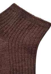 Footies "rib" | Bambusviskose | Brun -JBS of Denmark Women