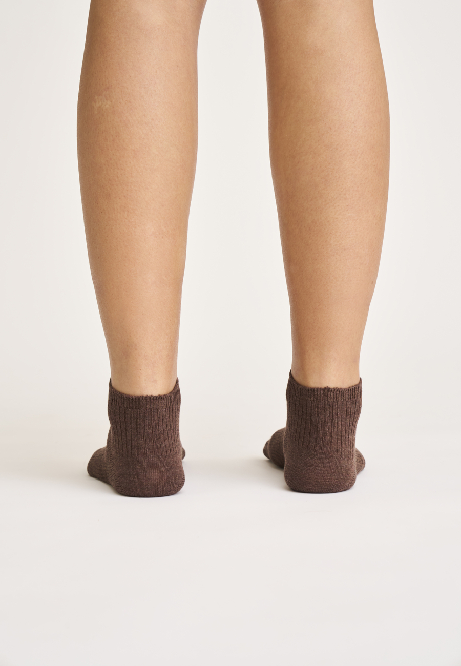 Footies, Bambusviskose, Brun