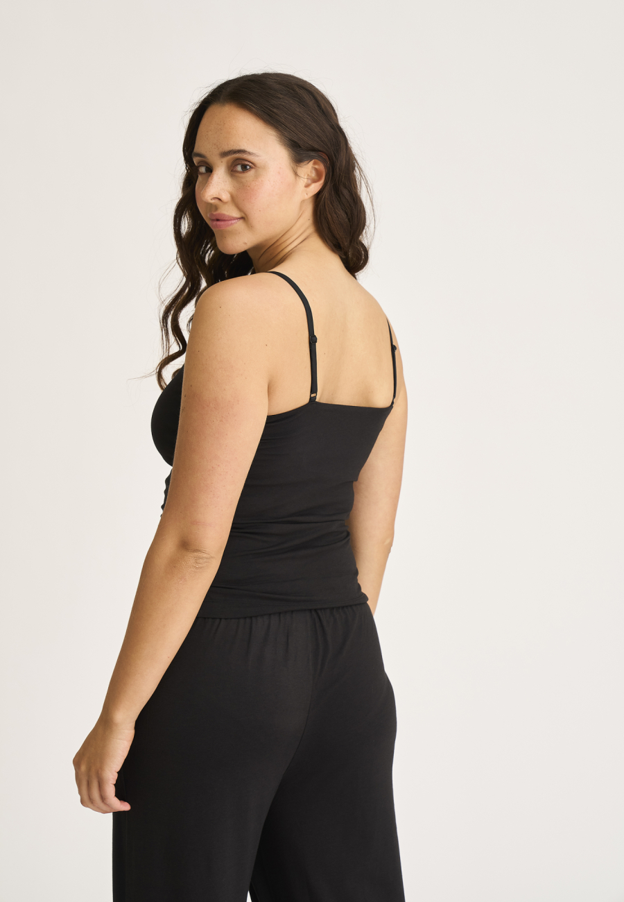 Top m. support | Bambusviskose | Sort -JBS of Denmark Women