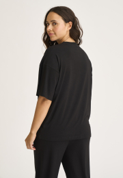 Oversize Tee | Bambusviskose | Sort -JBS of Denmark Women