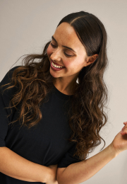 Oversize Tee | Bambusviskose | Sort -JBS of Denmark Women