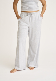 Bukser "lige ben" | Bambusviskose | Lys grå melange -JBS of Denmark Women