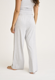 Bukser "lige ben" | Bambusviskose | Lys grå melange -JBS of Denmark Women