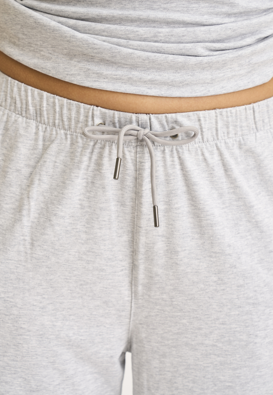 Bukser "lige ben" | Bambusviskose | Lys grå melange -JBS of Denmark Women