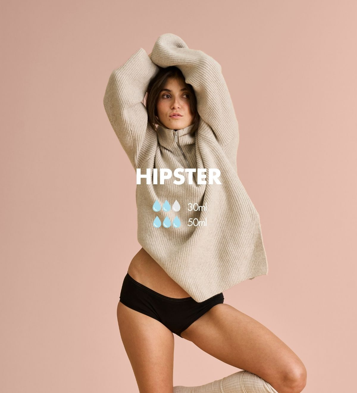 Absorbent Hipster trusser