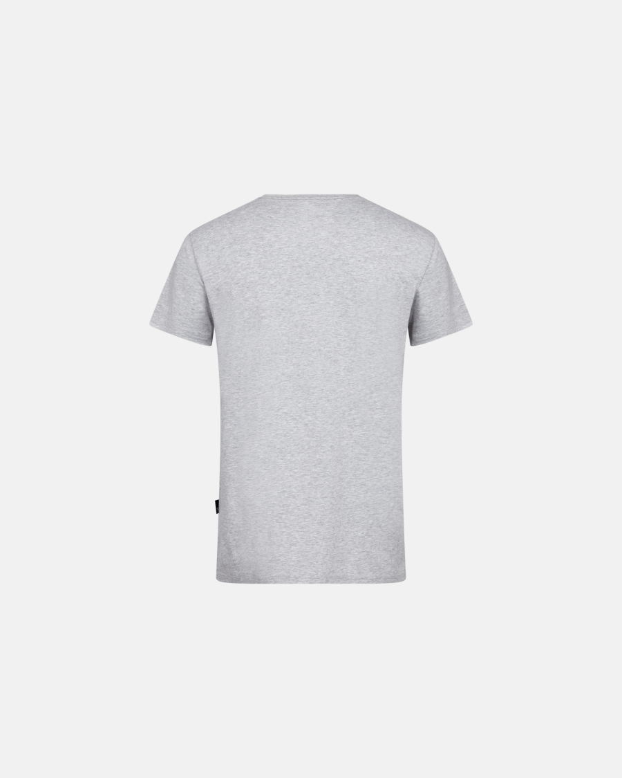 T-shirt O-neck | Bambusviskose | Lys grå melange -JBS of Denmark Men